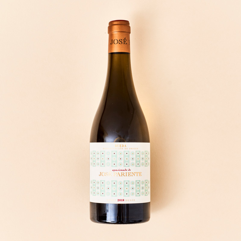 Vino blanco de Rueda dulce Apasionado Bodegas José Pariente