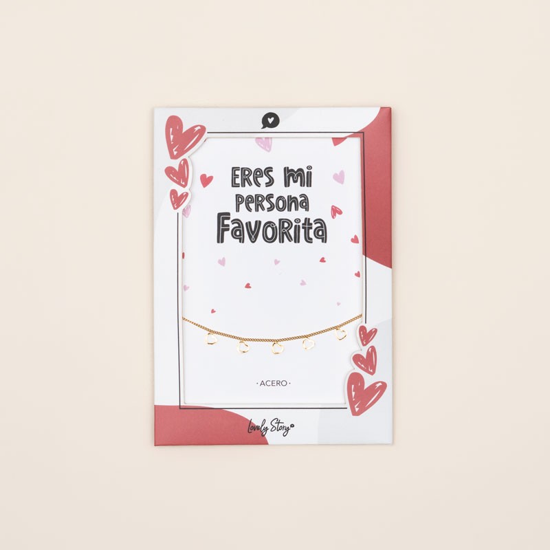 Pulsera frase «Eres mi persona favorita»