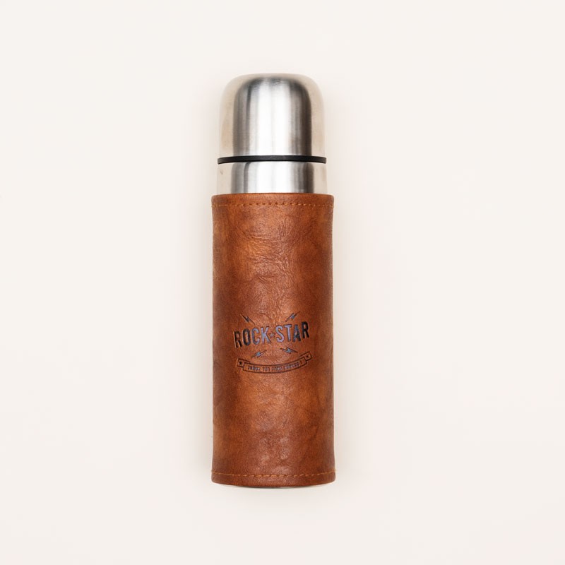 Termo Acero Inoxidable con funda Rockstar image number null
