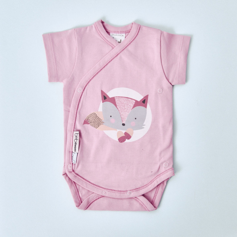 Body cruzado manga corta Fox de BimbiDreams image number null
