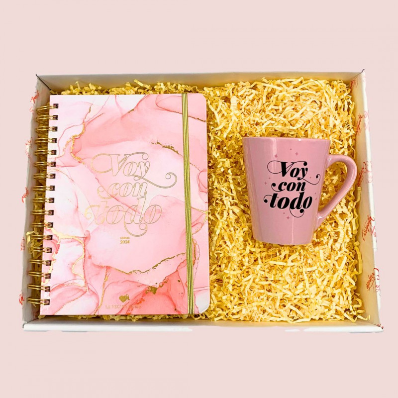 Agenda y Taza La Vecina Rubia image number null