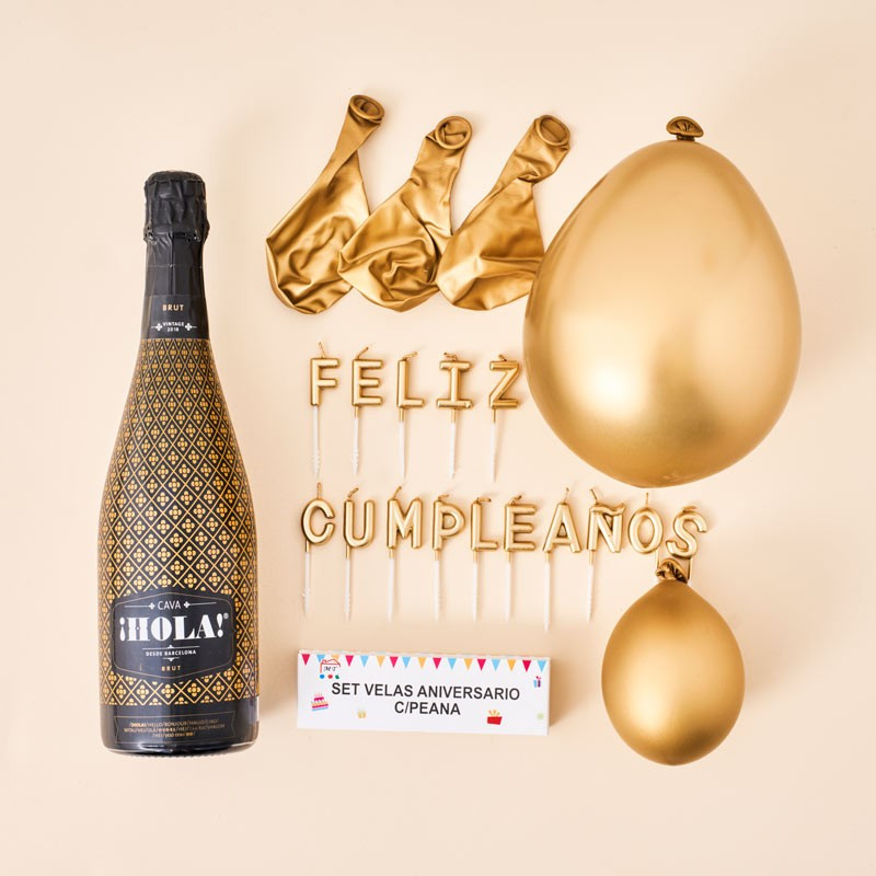 Kit de cumpleaños Gold image number null