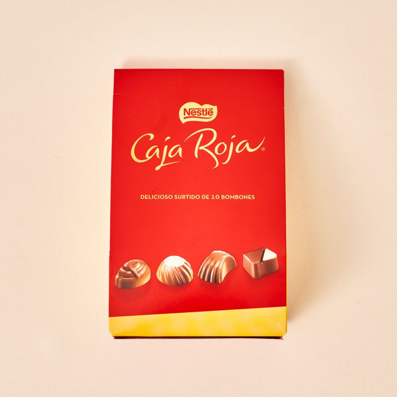 Bombones Caja Roja Nestlé Surtido 10 unidades